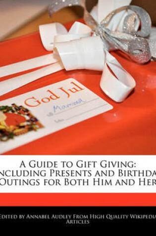 Cover of A Guide to Gift Giving