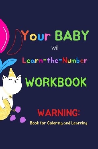 Cover of Number Tracing book for Preschoolers