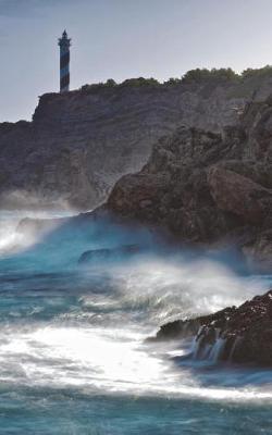 Book cover for Spain Coastal Lighthouse - Lined Notebook with Margins - 5Narrow