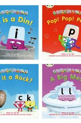 Cover of Learn to Read at Home with Alphablocks: Pack 1 (Pack of 4 fiction books)