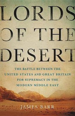 Book cover for Lords of the Desert