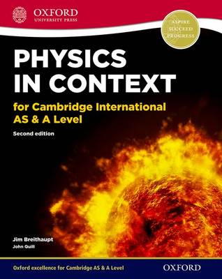 Book cover for Physics in Context for Cambridge AS & A Level Student Book