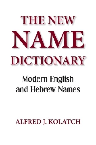 Cover of The New Name Dictionary