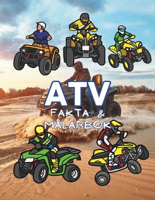 Book cover for ATV fakta och målarbok