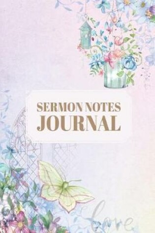 Cover of Sermon Notes Journal