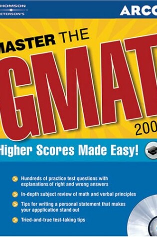 Cover of Arco Master the GMAT