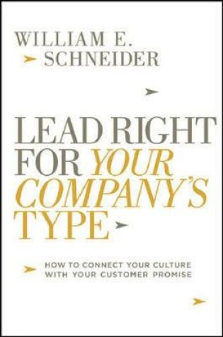 Cover of Lead Right for Your Company's Type