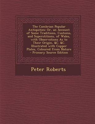 Book cover for The Cambrian Popular Antiquities