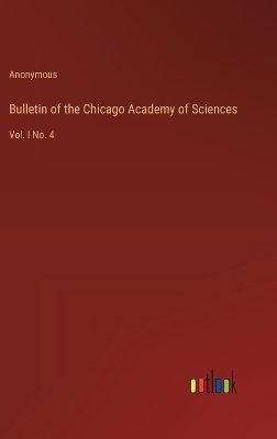 Book cover for Bulletin of the Chicago Academy of Sciences