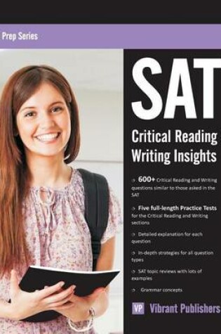 Cover of SAT Critical Reading & Writing Insights