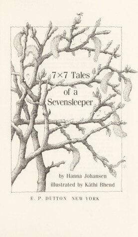 Book cover for Johansen & Bhend : 7 X 7 Tales of A Sevensleeper (Hbk)