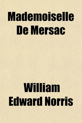 Book cover for Mademoiselle de Mersac