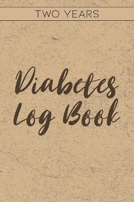 Book cover for Diabetes Log Book