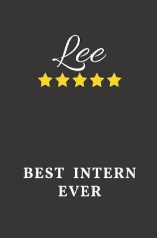 Cover of Lee Best Intern Ever