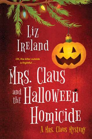 Book cover for Mrs. Claus and the Halloween Homicide