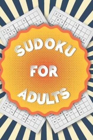 Cover of Sudoku for Adults