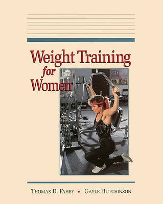 Book cover for Weight Training for Women