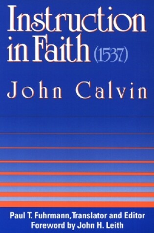 Cover of Instruction in Faith (1537)