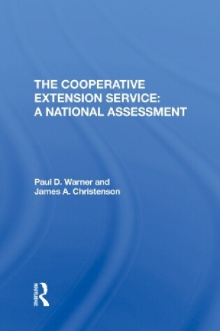 Cover of The Cooperative Extension Service