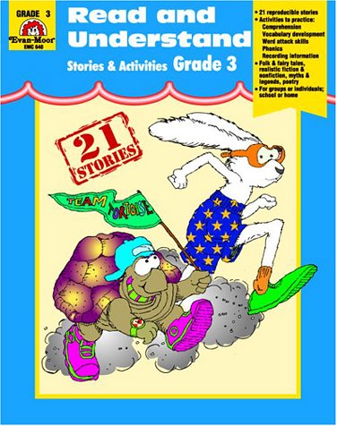 Book cover for Read & Understand Stories & Activities, Grade 3