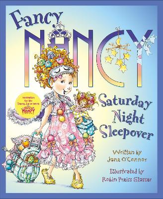 Book cover for Fancy Nancy: Saturday Night Sleepover