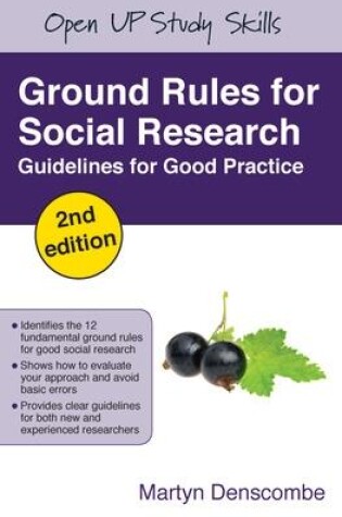 Cover of Ground Rules for Social Research