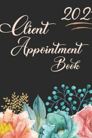Cover of Client Appointment Book 2021