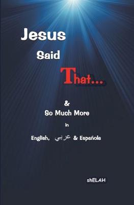 Cover of Jesus Said That