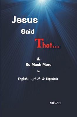 Book cover for Jesus Said That