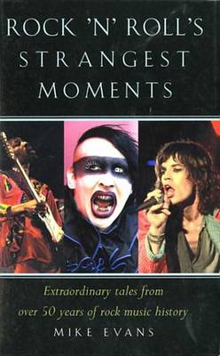 Book cover for Rock'n'Roll's Strangest Moments