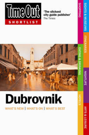 Cover of "Time Out" Shortlist Dubrovnik
