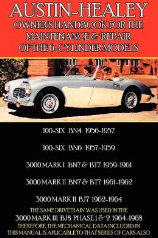 Cover of Austin-Healey Owner's Handbook for the Maintenance & Repair of the 6-Cylinder Models 1956-1968