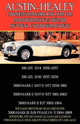 Book cover for Austin-Healey Owner's Handbook for the Maintenance & Repair of the 6-Cylinder Models 1956-1968