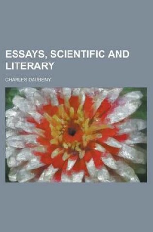 Cover of Essays, Scientific and Literary