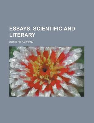 Book cover for Essays, Scientific and Literary