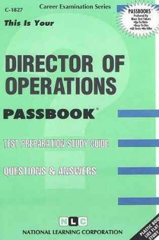 Cover of Director of Operations