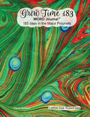 Book cover for Grow Time 183 WORD Journal