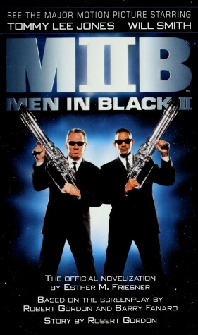Book cover for Men in Blackii Movie Novel