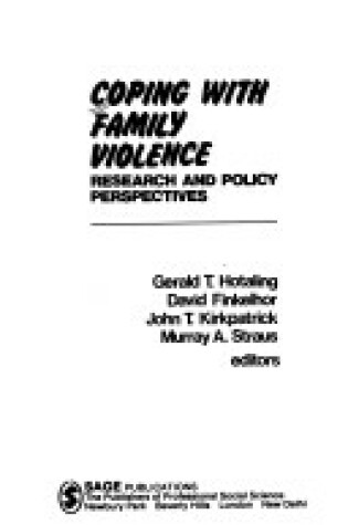 Cover of Coping with Family Violence