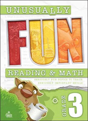 Book cover for Unusually Fun Reading & Math Workbook, Grade 3