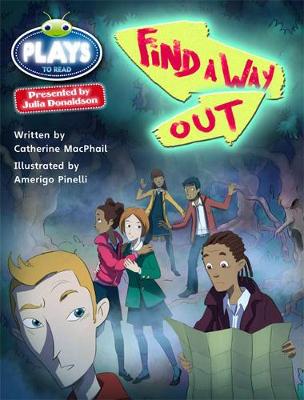 Book cover for Bug Club Plays Red (KS2)/5C-5B Find a Way Out! 6-pack