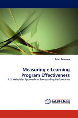 Cover of Measuring E-Learning Program Effectiveness