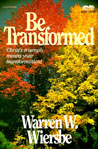 Book cover for Be Transformed (John 13-21)