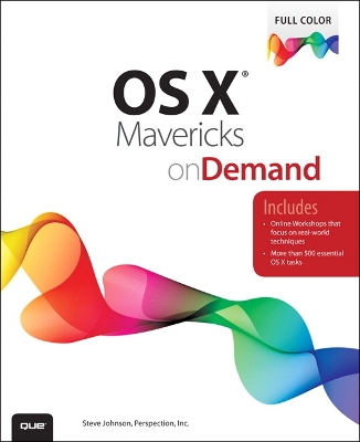 Book cover for OS X Mavericks on Demand