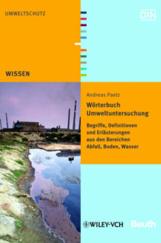 Cover of Wörterbuch Umweltuntersuchung