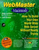 Book cover for WebMaster Macintosh