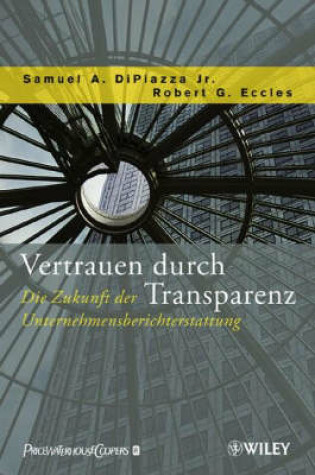 Cover of Vertrauen Durch Transparenz