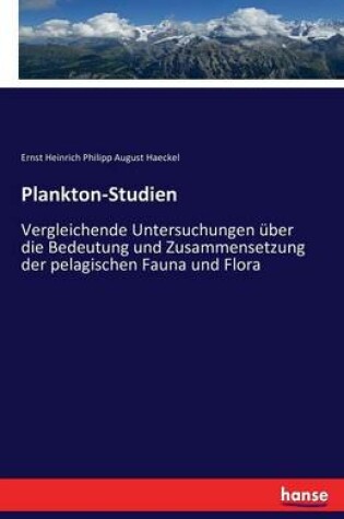 Cover of Plankton-Studien