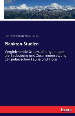 Book cover for Plankton-Studien