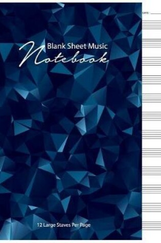 Cover of Blank Sheet Music Notebook